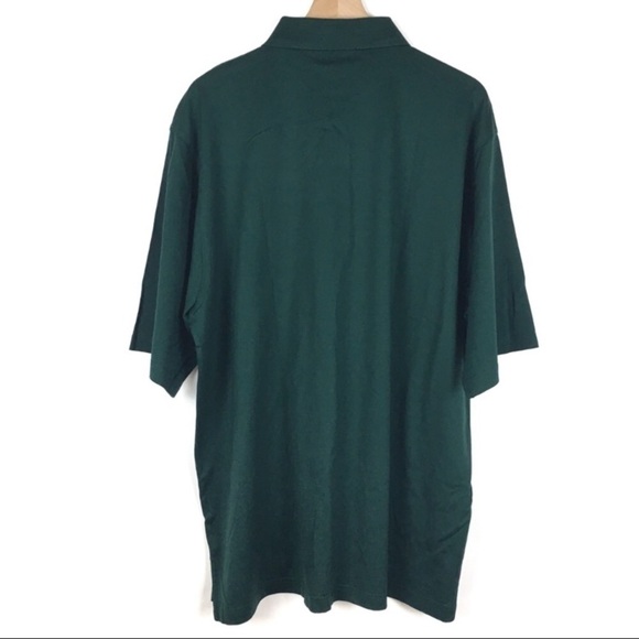 PETER MILLAR Polo Shirt Short Sleeve Doctors Hospital Green Golf Size XL NWT - Picture 3 of 7